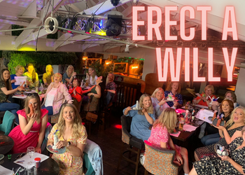 Erect A Willy Hen Party Game
