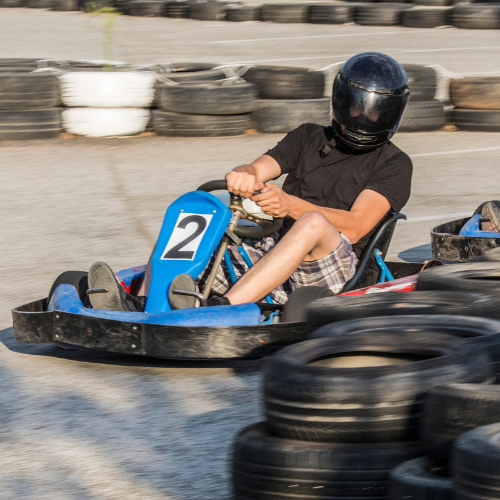 Go carting stag party