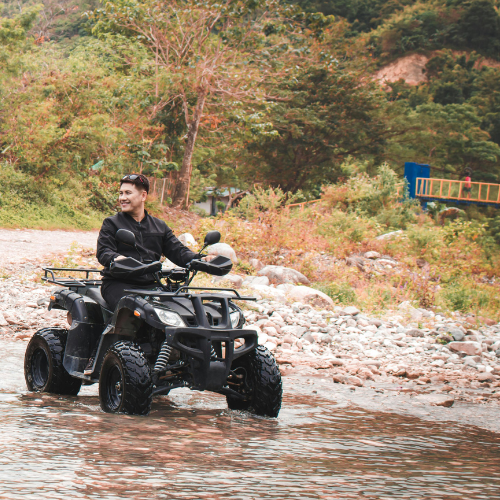 quad biking stag party